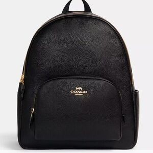 COACH court leather back pack